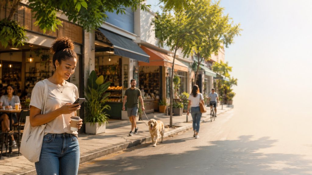 Bairro+ solução de marketing local para comércios, serviços e negócios de bairro